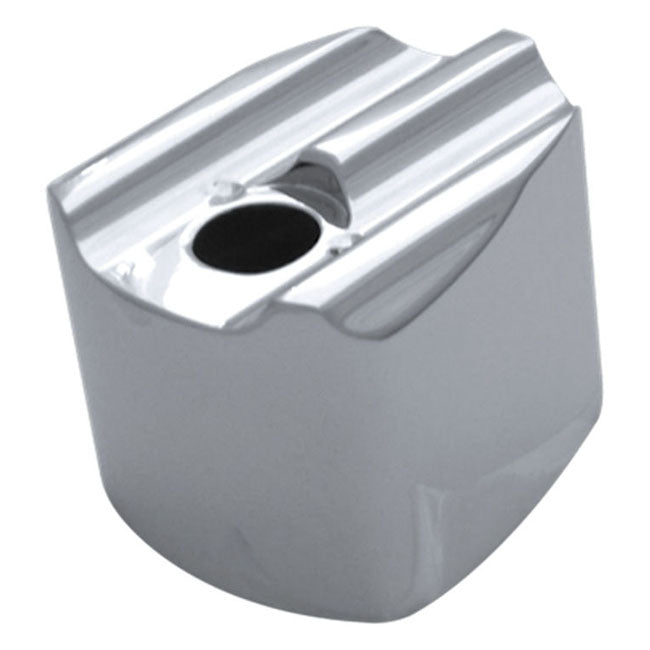 Covington's, Touring Finned Ignition Switch Cover. Chrome for 14-20 Touring (Excl. FLHR/C); 14-20 Tri-Glide