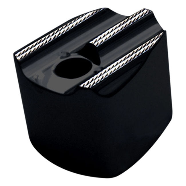 Covington's, Touring Finned Ignition Switch Cover. Bdc for 14-20 Touring (Excl. FLHR/C); 14-20 Tri-Glide