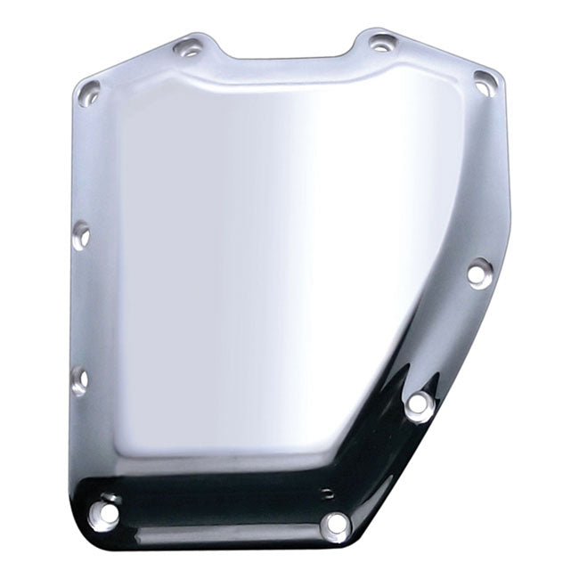 Covington's, Billet Cam Cover. Smooth, Chrome for 01-17Twin Cam; S&S T-Series Engines