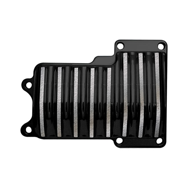 Covington's Transm Top Cover Finned for 06-17 Dyna; 07-17 Softail; 07-16 Touring