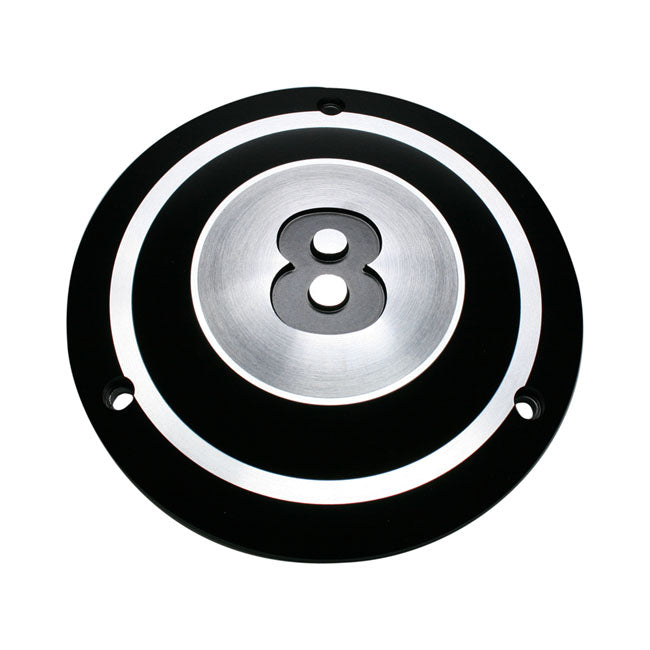 Hkc Derby Cover, 8 Ball for 65-98 Big Twin