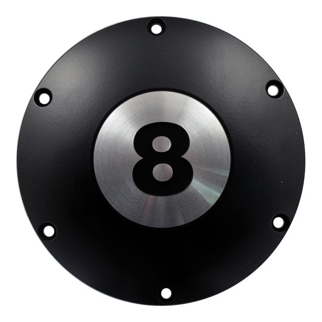 Hkc Derby Cover Eight Ball for 04-20 XL; 08-12XR1200