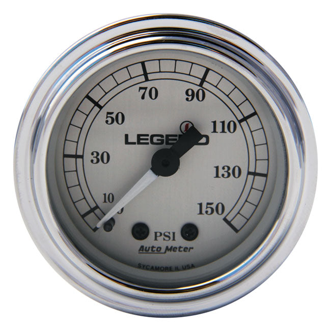 Air Gauge, Silver for 83-13 Touring