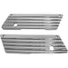 Joker Machine Finned Saddlebag Latch Covers - Part #35010431 - hogparts-uk.myshopify.com