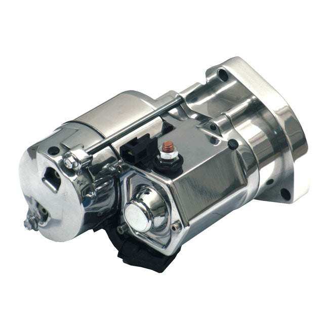 Spyke, Starter Motor 1.4Kw. Polished for 89-93 Big Twin (Excl. Flt)