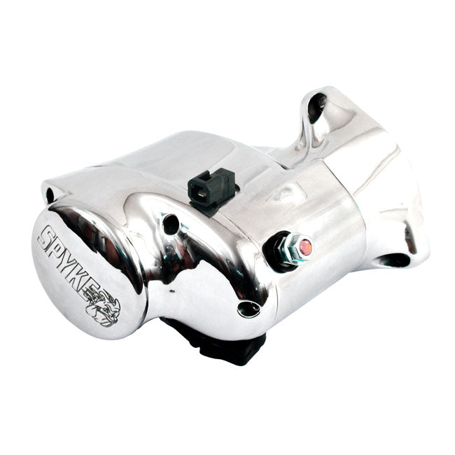 Spyke, Stealth Starter Motor 1.4 Kw. Polished for 94-06 Big Twin (Excl. 2006 Dyna)