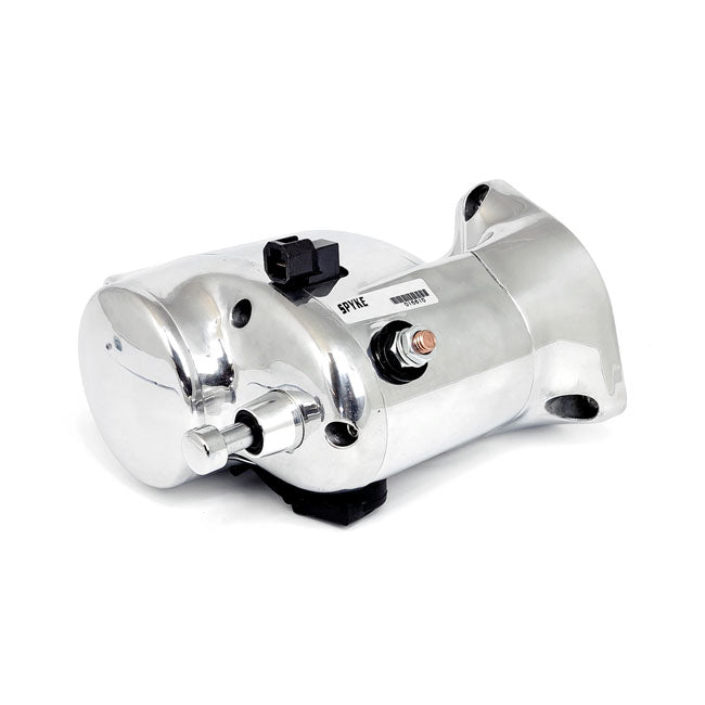 Spyke, Stealth Starter Motor 1.4 Kw. Polished for 94-06 Big Twin (Excl. 2006 Dyna)