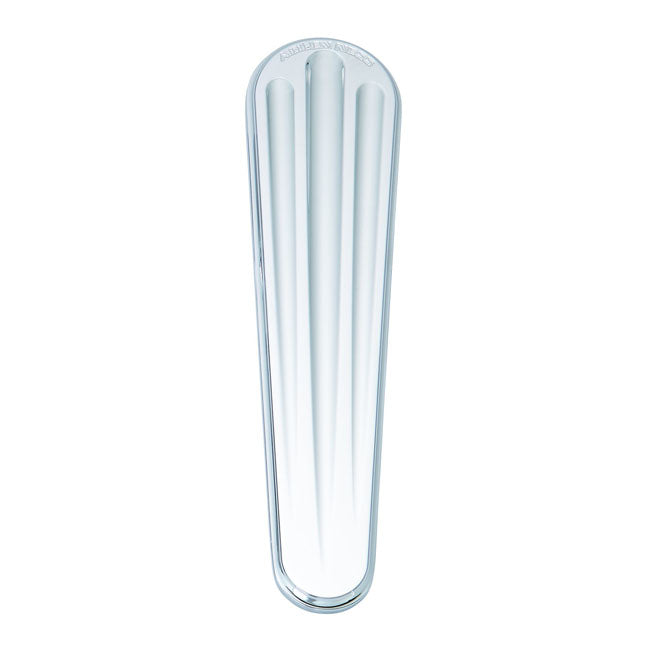 Ness, Dash Panel Insert Deep Cut. Chrome for 08-20 FLHX/S Street Glide; 10-20 FLTRX/S Road Glide