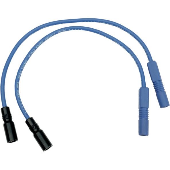 Accel Spark Plug Wire Set Spiral Core 8Mm Blue - Part #126772 - Hogparts UK