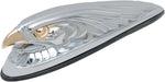 Drag Specialties Chrome Eagle Head W/ Golden Eyes Small Front Fender Ornament - Part #DS287556 - Hogparts UK