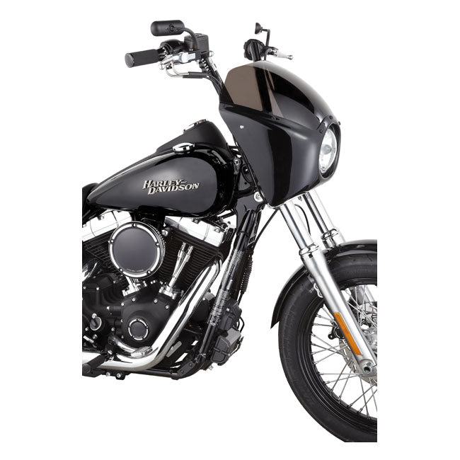 Ness, Bolt-On Dyna Fairing Kit. Plain Paintable Finish for 06-17 Dyna (Excl. FXDF, FXDWG) With Bottom Mount Headlamp