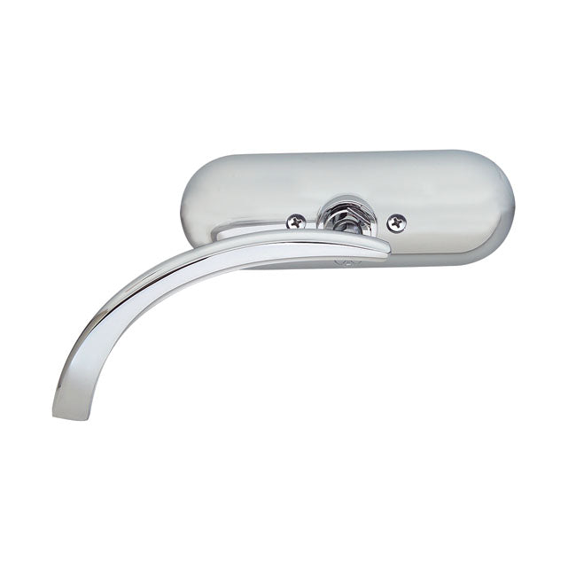 Arlen Ness Mini Oval Chrome Mirror – USE P/N 544044 FOR YAMAHA