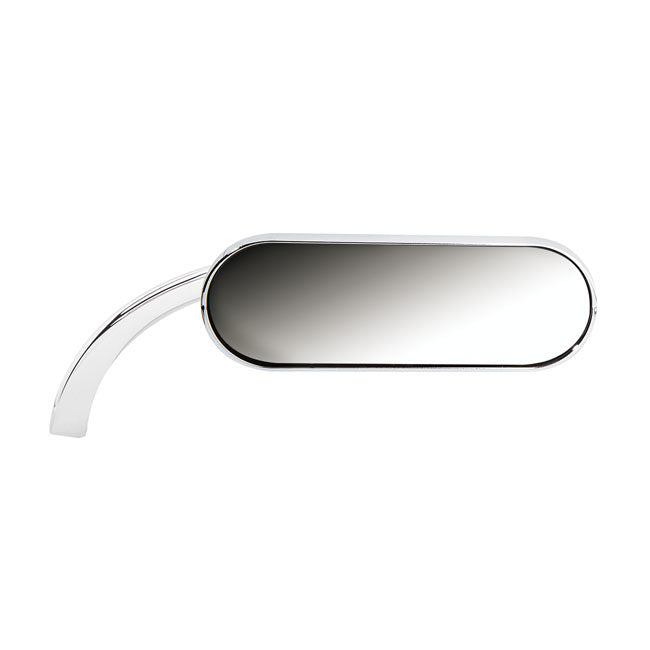 Arlen Ness Mini Oval Chrome Mirror – USE P/N 544044 FOR YAMAHA