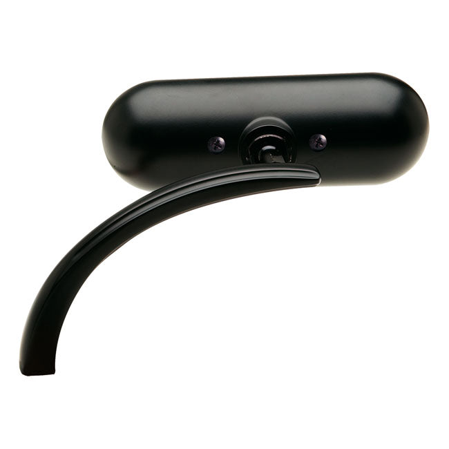 Arlen Ness Mini Oval Black Mirror – USE P/N 544044 FOR YAMAHA