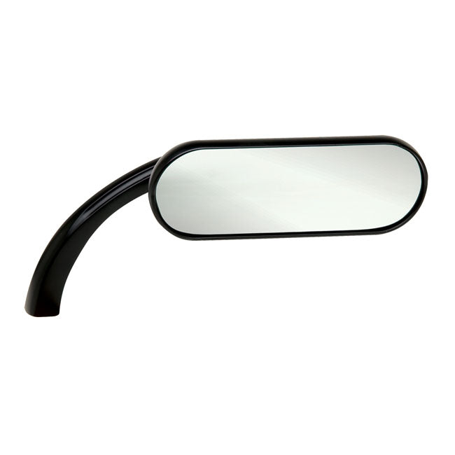 Arlen Ness Mini Oval Black Mirror – USE P/N 544044 FOR YAMAHA