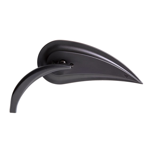 Arlen Ness Rad III Cast Black Mirror, Left – USE P/N 544044 FOR YAMAHA
