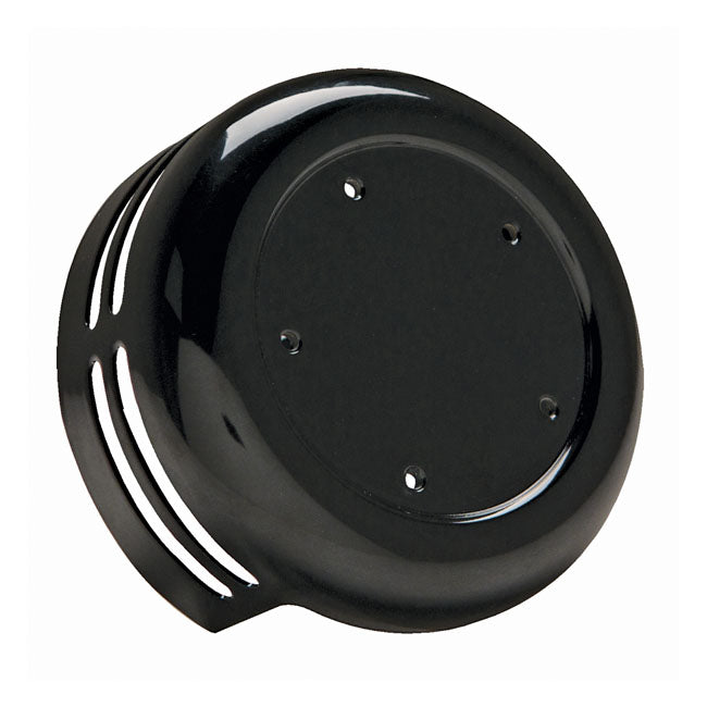 Ness Black Horn Cover for 93-20 Big Twin, XL With Side Mounted Horn