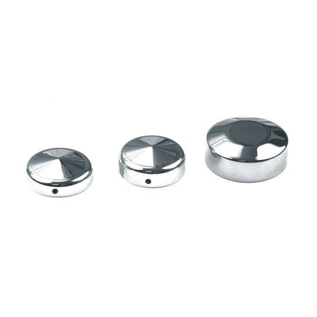 MCS Cover, Fork Stem Nut FXR, FX, XL. Chrome – 1971–1985 FX; 1982–1987 FXR; 1978–1987…
