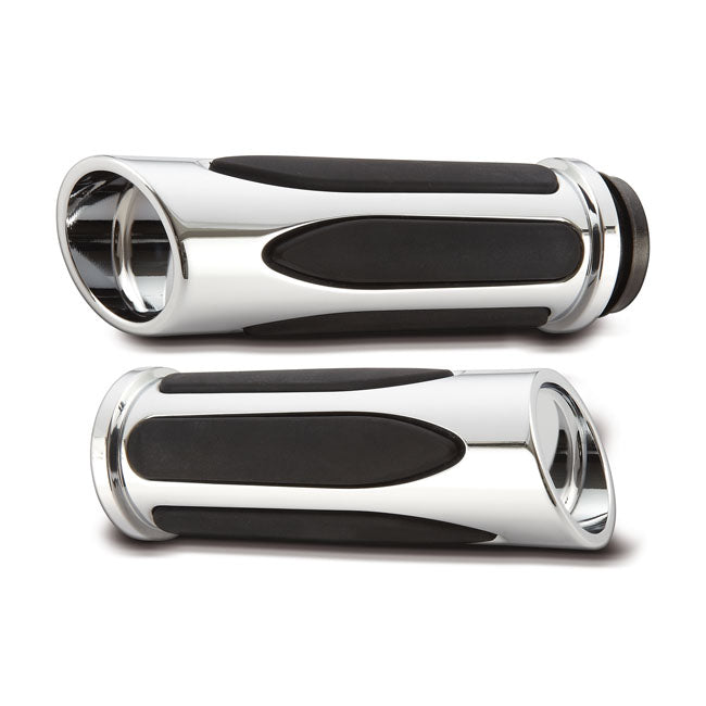Arlen Ness Billet Deep Cut Comfort Grips. Chrome – 1974–2022 H-D with Single or Dual…