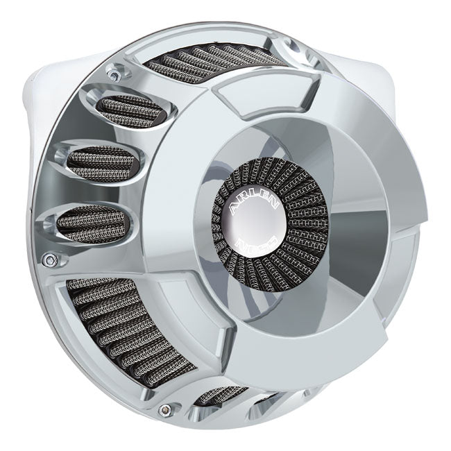 Arlen Ness Inverted Air Cleaner Kit ''Deep Cut''. Chrome – 2016–2017 Softail; 2011–2017 CVO…