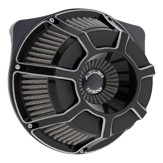 Arlen Ness Inverted Air Cleaner Kit ''Beveled''. Black CC – 2016–2017 Softail; 2011–2017 CVO…