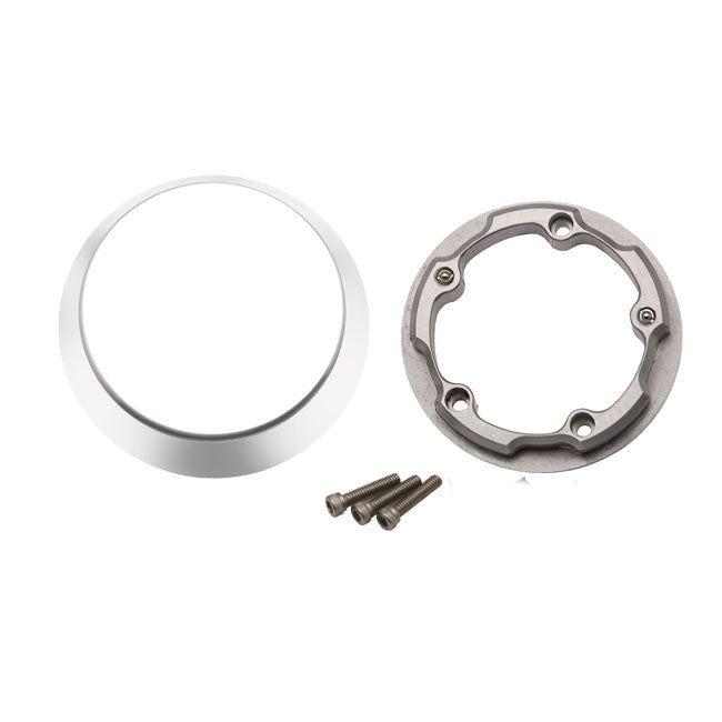 Jim's, Twin Cam Bike Pocket. Chrome, "Smooth" for 01-17Twin Cam; S&S T-Series Engines