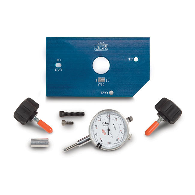 Jim's, Flywheel Runout Inspection Gauge for 70-17 Big Twin (Excl. M8)