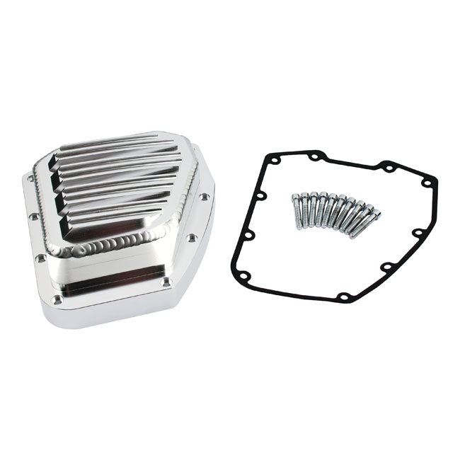 Jim's, Handcrafted Cam Cover. Chrome for 01-17Twin Cam; S&S T-Series Engines