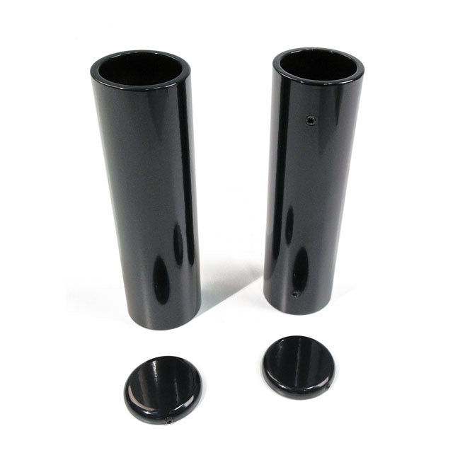 Cult-Werk, 4-Piece Fork Tube Cover Kit, Gloss Black for 04-20 Sportster (Excl. 11-20 XL1200X/Xs/C/Cx, 883L, 1200T)