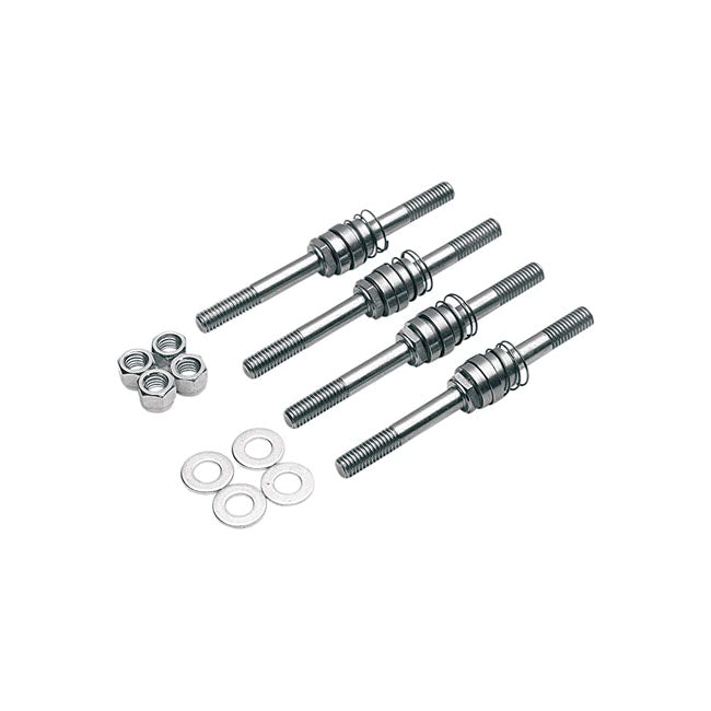 Cycle Visions Barebacks Saddlebag Mount Kit for 91-05 FXD/WG; 91-02 FLSTF/FXST/FXSTS With Detachable Sissy Bar