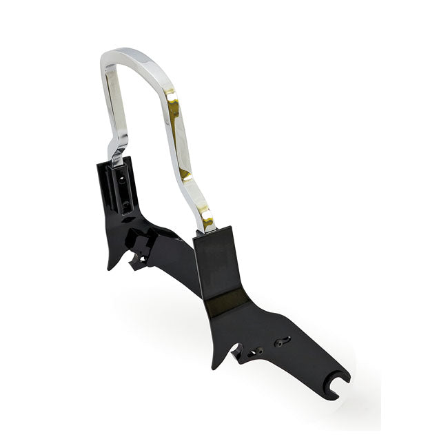 Cycle Visions, Detachable Sissy Bar Side Plates. Black for 09-20 Touring