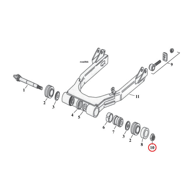 7/16-20 Locknut Stainless