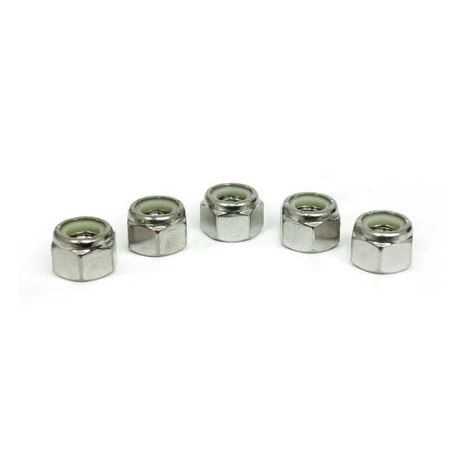 9/16-12 Locknut Stainless - 25 Pack