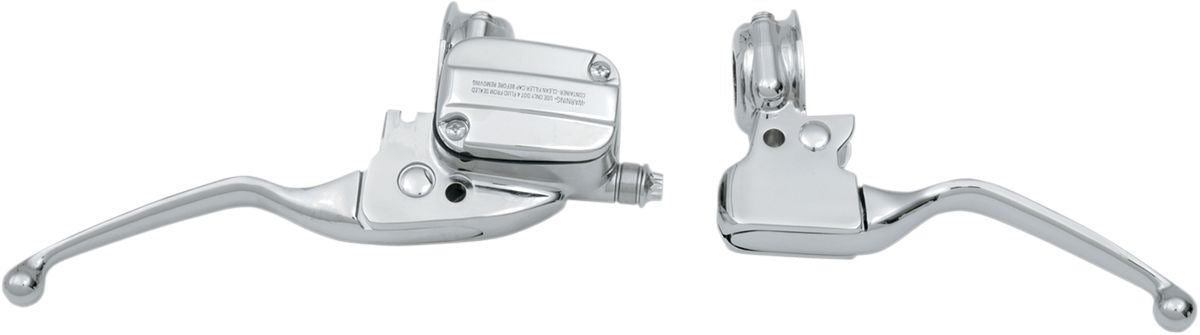 Drag Specialties Handlebar Master Cylinder 11/16" Bore Chrome For 06100532 - Part #06110050 - Hogparts UK