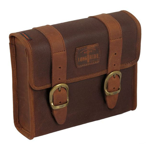 MINI SADDLEBAG, WAXED COTTON - <br><br>Part #986006 - hogparts-uk.myshopify.com