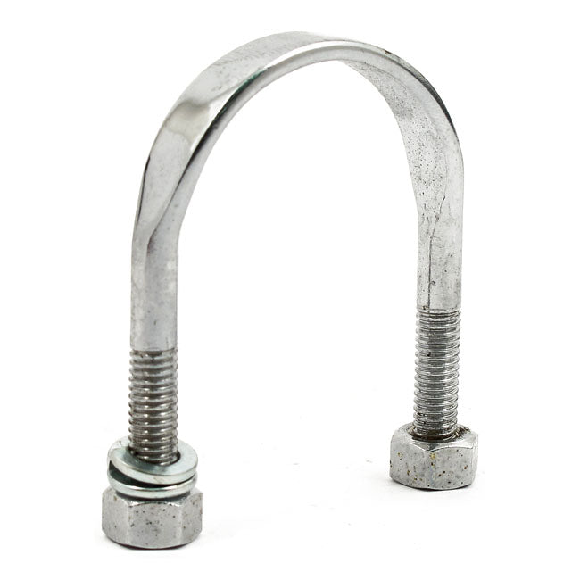 U-Bolt Kit, Jiffy Bracket. With Nuts. Chrome for 30-52 45" Solo; 30-36 Vl