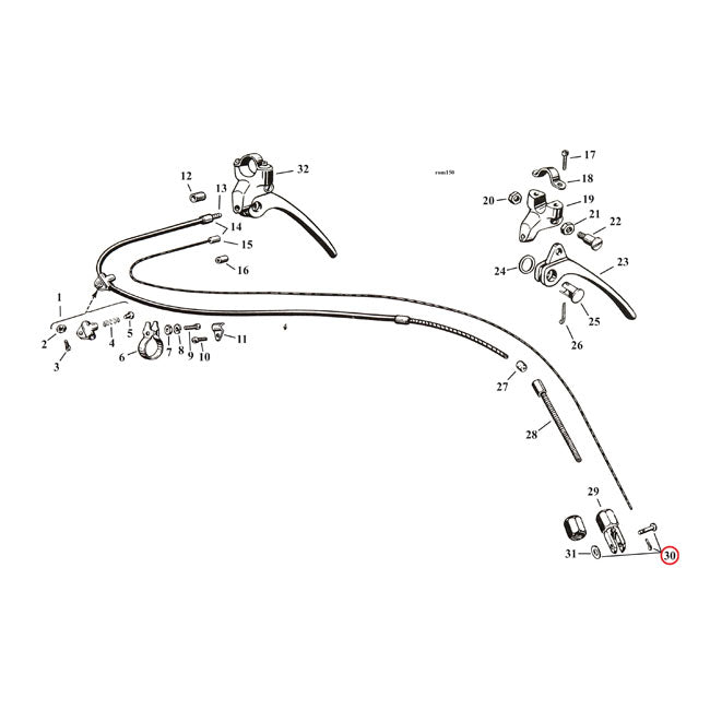 Clevis Pin/Washer/Cotter Pin Kit for 29-52 45"