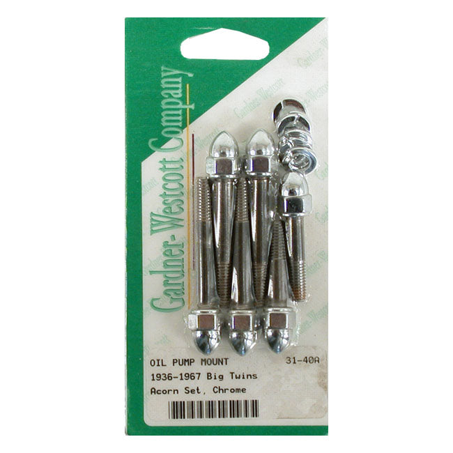 Oil Pump Mount Kit, Acorn for 36-67 Big Twin
