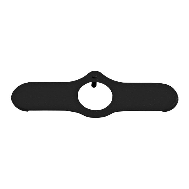 Lock plate, Inline Springer Fork Stem Nut. Black for All Inline Springer Forks