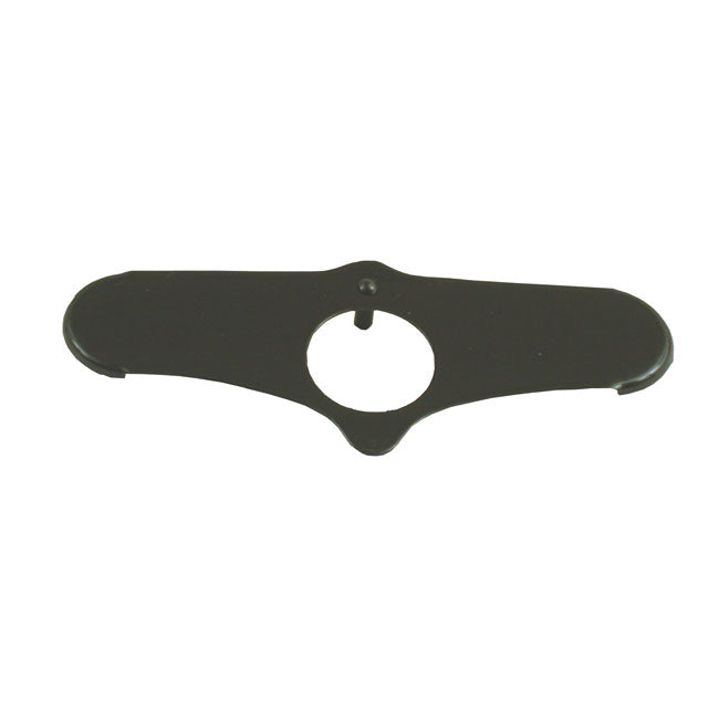 Lock plate, Negative Offset Springer Fork Stem Nut. Black for All Negative Offset Springer Forks