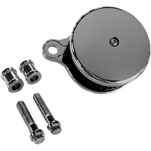 Joker Machine High Performance Air Cleaner Assembly Round Smooth Chrome <br>Vendor Part # 02-140C - hogparts-uk.myshopify.com