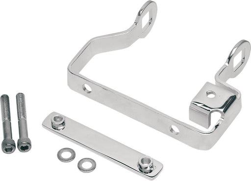 Drag Specialties Coil Cover Mounting Bracket Chrome - Part #21020077 - Hogparts UK