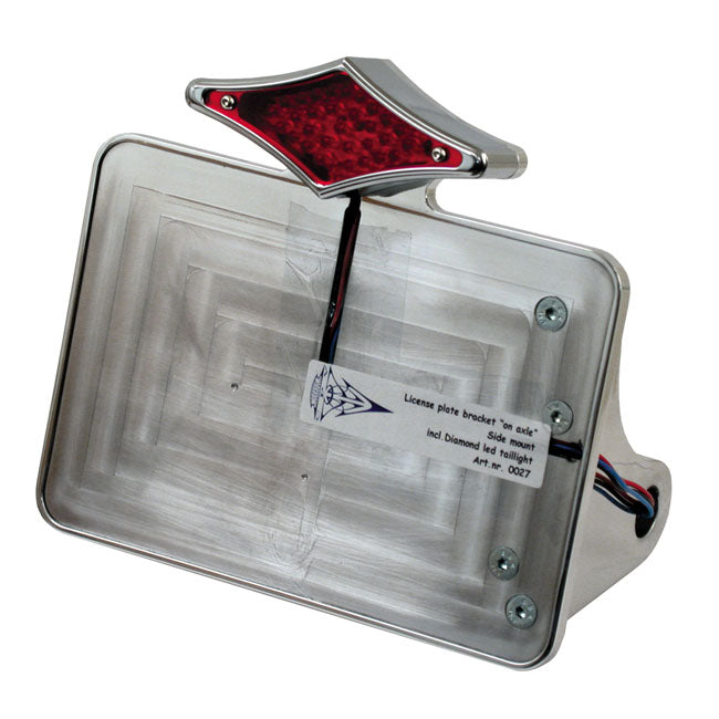 CPV License Plate Bracket Kit for 84-07 Softail