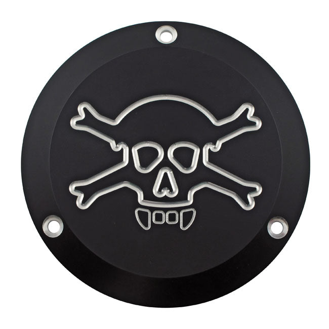 CPV Derby Cover Skull for 70-99 Big Twin