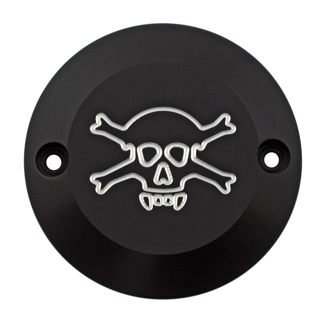 CPV Alu Point Cover Skull for 70-99 Big Twin (Excl. TC)