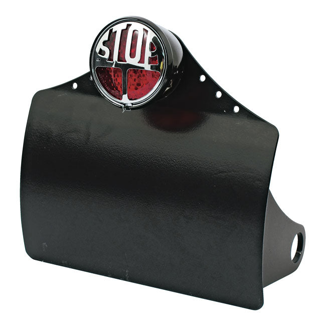 CPV Curved License Plate Bracket for 84-07 Softail