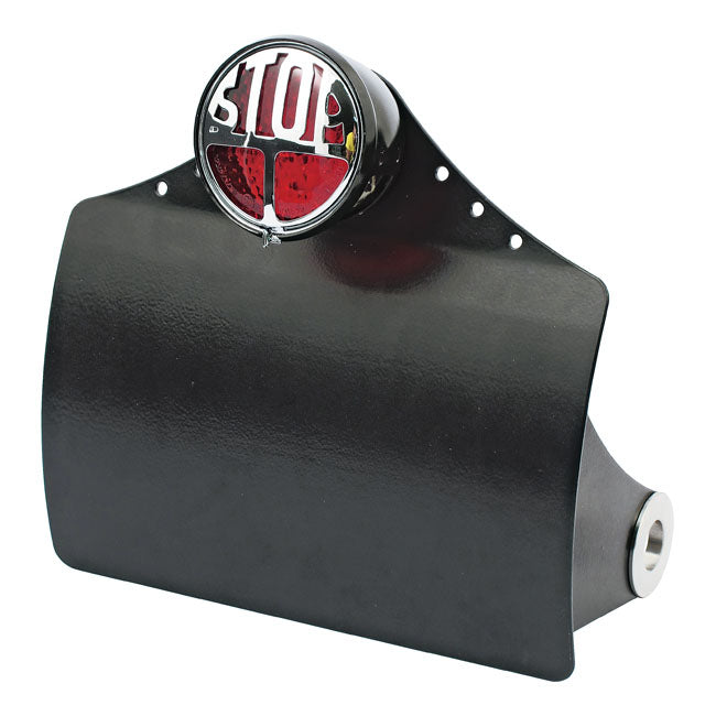 CPV Curved License Plate Bracket for 84-07 Softail