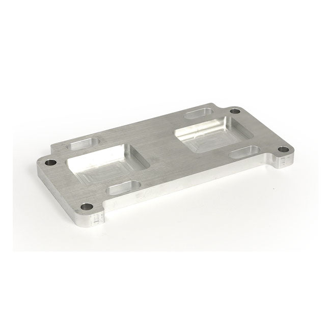 CPV, Transmission Mount Plate Aluminium, 1/2" Offset for 65-85 4-Sp Big Twin