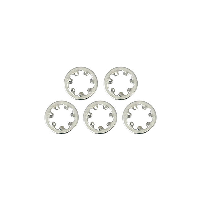 Chrome Ext. Lock washer, #6