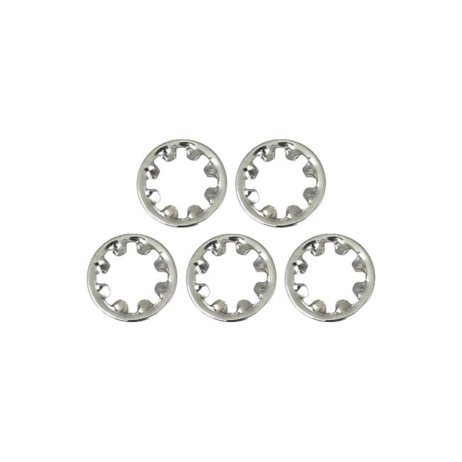 Chrome Ext. Lock washer, #12